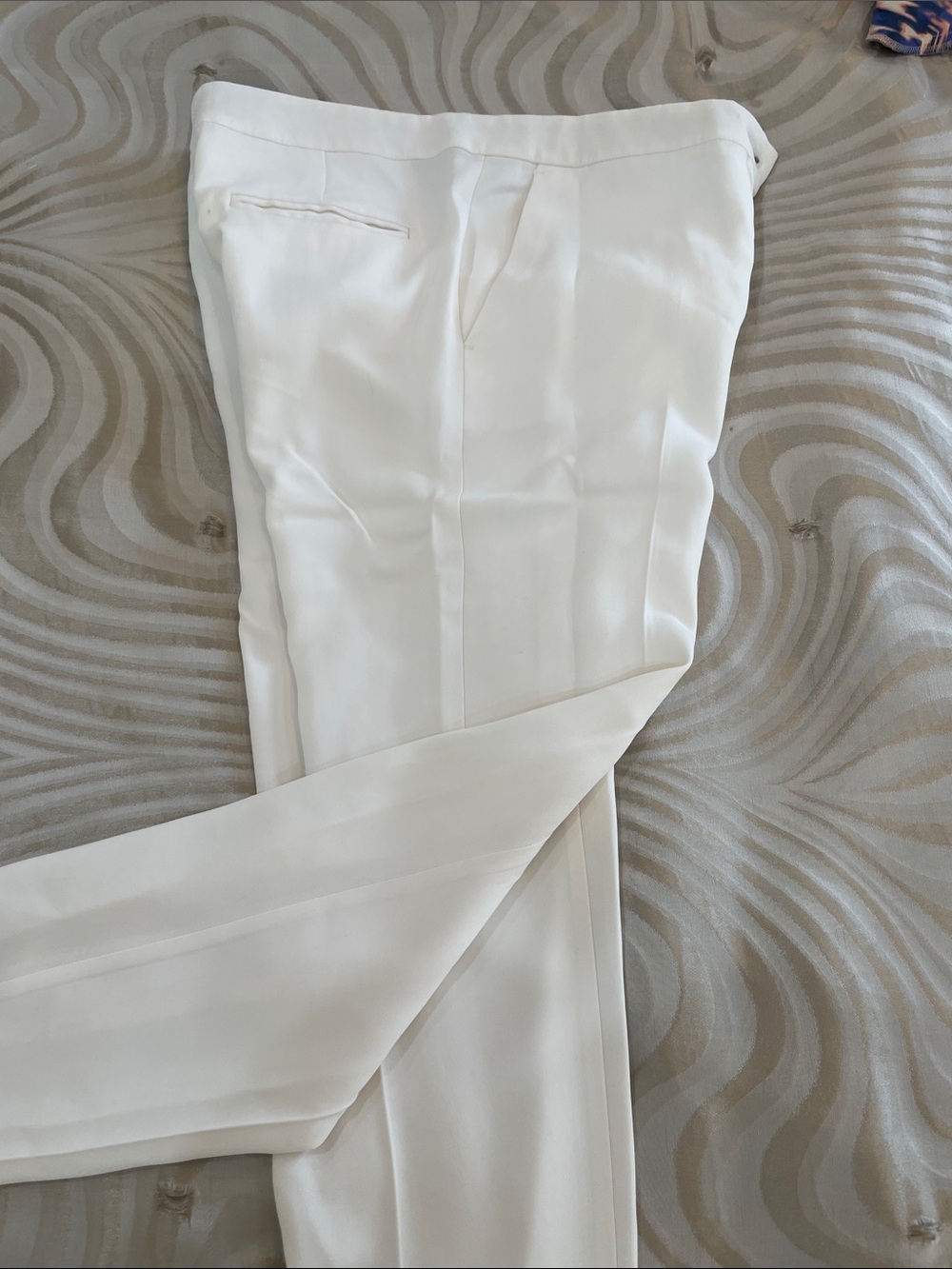 Etro Women's Straight-Leg Trousers in White